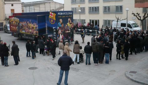 El bus de les 6 copes a Golm�s