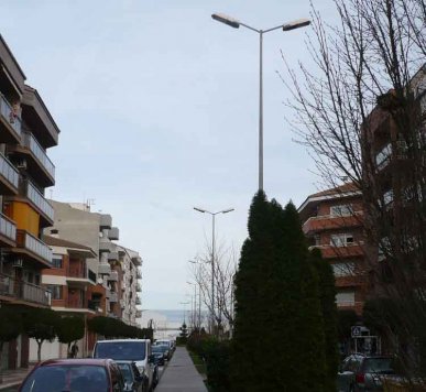 Mollerussa,Obra,enllumenat