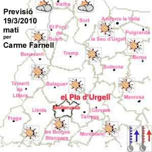 Previsi� Temps 19032010m