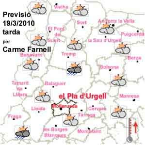 Previsi� Temps 19032010t