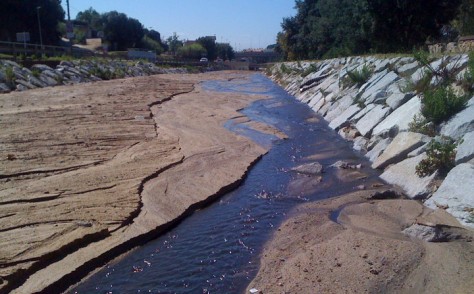 Abocament a la Riera de la claveguera a Arenys de Munt