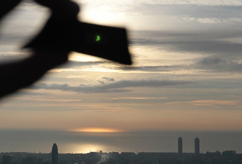 Eclipsi sobre Barcelona