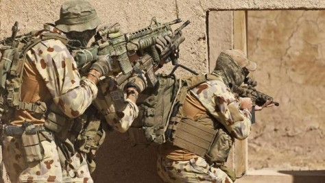 Soldats de les forces de defensa australiana a l�Afganistan