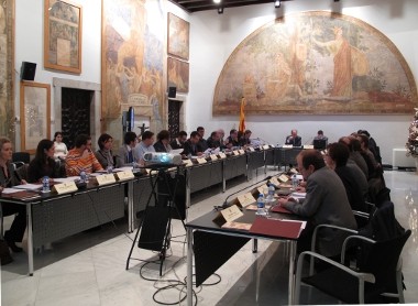 Trobada del Consell de les Comunitats Catalanes de l'Exterior al Palau de la Generalitat