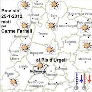 Previsi� Temps 25012012m