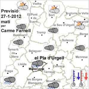 Previsi� Temps 27012012m