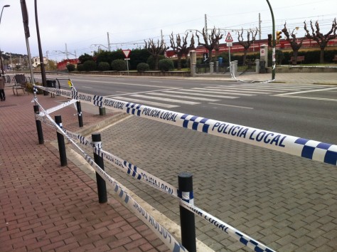 Accident sem�for RENFE