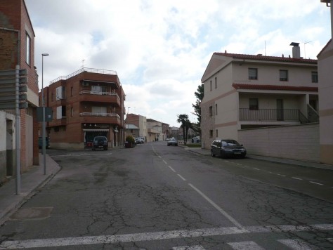 Carrer Urgell del Palau d'Anglesola
