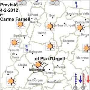Previsi� Temps 04022012