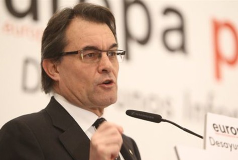Artur Mas president de la Generalitat de Catalunya