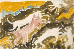 'Persecució nocturna a la perifèria de la ciutat' (1982). 'Persecució nocturna a la perifèria de la ciutat' (1982).