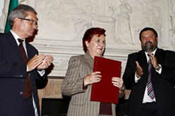 Saura, Gally i Caama�o a M�xic.