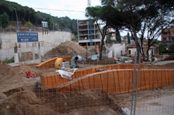 Obres del projecte de Sant Andreu de Llavaneres investigat. Obres del projecte de Sant Andreu de Llavaneres investigat.