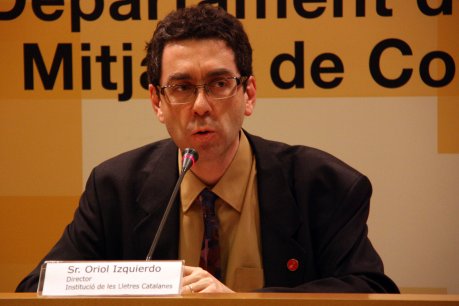 Oriol Izquierdo, director de la Institució de les Lletres Catalanes. FOTO: Amengual, Margalida.