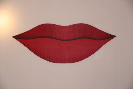 Una de les obres de l'exposició 'La prefiguració de la col·lecció de la Fundació Stämpfli' a Sitges. FOTO: Martí, Mar.