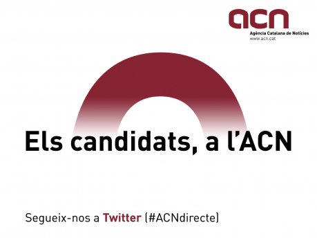Els candidats, a l'ACN FOTO: ACN.