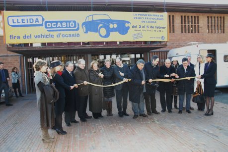 Acte d'inauguració de la 15a edició de la fira Lleida Ocasió. FOTO: Gómez Vidal / Fira de Lleida.