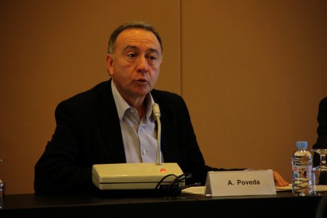 Poveda, vicepresident de Transport i Mobilitat de l'AMB FOTO: Julià, Núria.