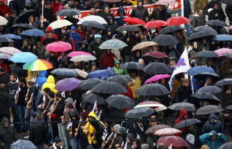 Els principals sindicats celebran una vaga de 24 hores. FOTO: Yannis Behrakis / Reuters.