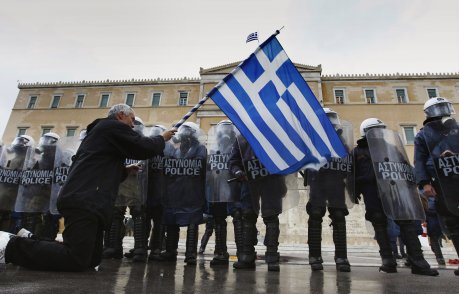 Els principals sindicats celebran una vaga de 24 hores. FOTO: Yannis Behrakis / Reuters.
