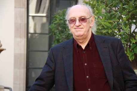 Petros Màrkaris rebrà aquesta tarda el VII Premi Pepe Carvalho. FOTO: Amengual, Margalida.