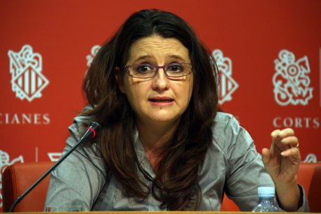 Mònica Oltra, portaveu adjunta del grup Compromís (Bloc Nacionalista Valencià, Iniciativa del Poble Valencià, Els Verds-Esquerra Ecologista) FOTO: Soler, José / Arxiu ACN.