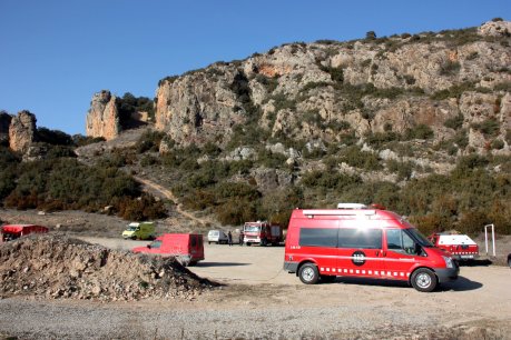Els bombers han controlat l'incendi en poques hores. FOTO: Cortés, Laura.
