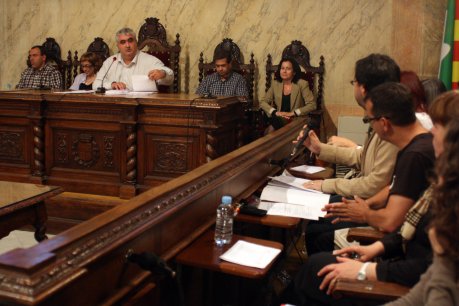 Ple municipal de Berga FOTO: Gendrau, Pere / Arxiu ACN.