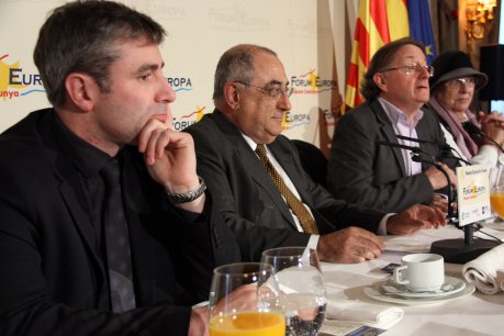 Joaquim Nadal, al Fórum Europa-Tribuna Catalunya. FOTO: Garrido, Rafa.