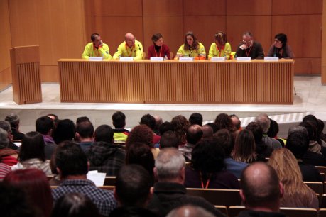 La cinquena Jornada SEM Update s'ha celebrat a Vic aquest divendres i hi han participat 300 professionals de la salut. FOTO: Busquets, Laura.
