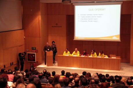 La cinquena Jornada SEM Update s'ha celebrat a Vic aquest divendres i hi han participat 300 professionals de la salut. FOTO: Busquets, Laura.