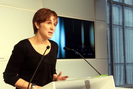L'actual portaveu parlamentària d'ICV-EUiA, Dolors Camats, en una foto d'arxiu FOTO: ACN / Arxiu.