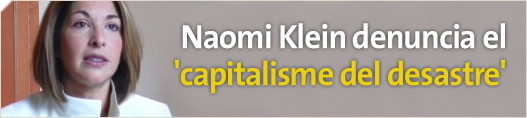 Naomi Klein denuncia el 'capitalisme del desastre' 