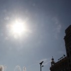 El nucli urb� d'Ontinyent arriba als 41� i la Solana marca els 42