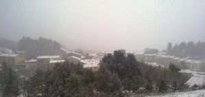 El Llu�an�s afectat per la nevada 