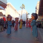Els Gegants i Cabets d'Ontinyent viatgen a l'Aplec de Borriana