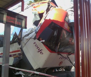 Deu ferits, un de greu, en l'accident d'un tren de rodalia a Matar�<br/>