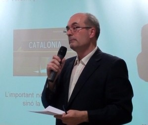 Jaume Vallcorba i Albert Codinas parlen a Vic de l'espoli econ�mic de Catalunya