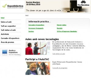 El Museu Industrial del Ter present al sal� d�Expodid�ctica 2010 i a la Festa de l�Aigua