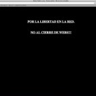 Protesta internauta contra la 'llei Sinde'