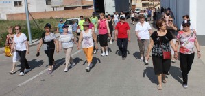 Un centenar de participants a la Caminada de Golmés a favor del a Marató per la Pobresa