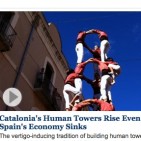 El Wall Street Journal contraposa l'auge dels castellers amb l'enfonsament de l'economia espanyola